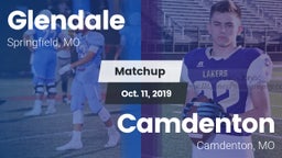 Matchup: Glendale  vs. Camdenton  2019