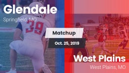 Matchup: Glendale  vs. West Plains  2019