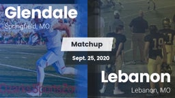 Matchup: Glendale  vs. Lebanon  2020