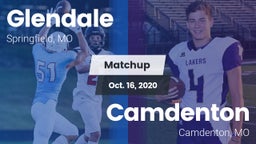 Matchup: Glendale  vs. Camdenton  2020