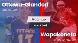 Matchup: Ottawa-Glandorf vs. Wapakoneta  2019