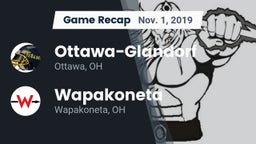 Recap: Ottawa-Glandorf  vs. Wapakoneta  2019