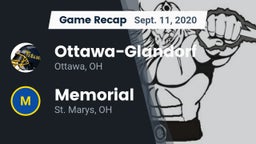 Recap: Ottawa-Glandorf  vs. Memorial  2020