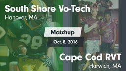 Matchup: South Shore Vo-Tech vs. Cape Cod RVT  2016