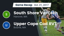 Recap: South Shore Vo-Tech  vs. Upper Cape Cod RVT  2017