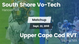 Matchup: South Shore Vo-Tech vs. Upper Cape Cod RVT  2018