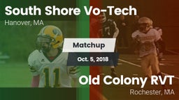 Matchup: South Shore Vo-Tech vs. Old Colony RVT  2018