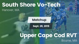 Matchup: South Shore Vo-Tech vs. Upper Cape Cod RVT  2019