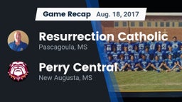 Recap: Resurrection Catholic  vs. Perry Central  2017