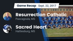 Recap: Resurrection Catholic  vs. Sacred Heart  2017