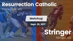 Matchup: Resurrection Catholi vs. Stringer  2017