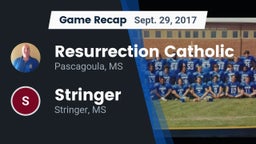 Recap: Resurrection Catholic  vs. Stringer  2017