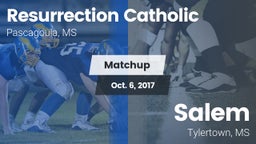 Matchup: Resurrection Catholi vs. Salem  2017