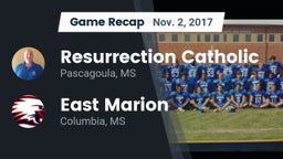 Recap: Resurrection Catholic  vs. East Marion  2017
