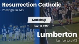 Matchup: Resurrection Catholi vs. Lumberton  2017