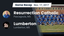 Recap: Resurrection Catholic  vs. Lumberton  2017