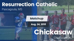 Matchup: Resurrection Catholi vs. Chickasaw  2018