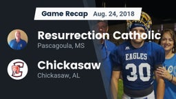 Recap: Resurrection Catholic  vs. Chickasaw  2018