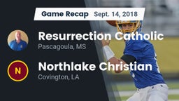 Recap: Resurrection Catholic  vs. Northlake Christian  2018