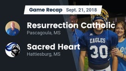 Recap: Resurrection Catholic  vs. Sacred Heart  2018