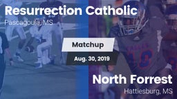 Matchup: Resurrection Catholi vs. North Forrest  2019