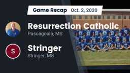Recap: Resurrection Catholic  vs. Stringer  2020