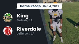 Recap: King  vs. Riverdale  2019
