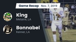 Recap: King  vs. Bonnabel  2019