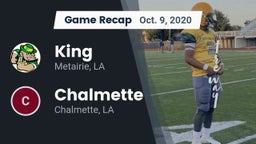 Recap: King  vs. Chalmette  2020