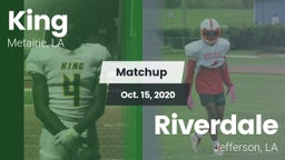 Matchup: King vs. Riverdale  2020