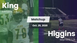 Matchup: King vs. Higgins  2020