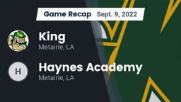 Recap: King  vs. Haynes Academy  2022