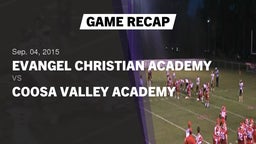 Recap: Evangel Christian Academy  vs. Coosa Valley Academy  2015