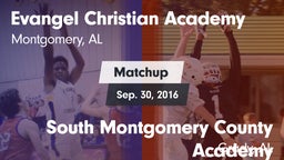Matchup: Evangel Christian Ac vs. South Montgomery County Academy  2016