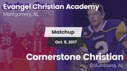 Matchup: Evangel Christian Ac vs. Cornerstone Christian  2017