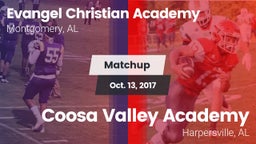 Matchup: Evangel Christian Ac vs. Coosa Valley Academy  2017