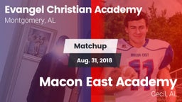 Matchup: Evangel Christian Ac vs. Macon East Academy  2018