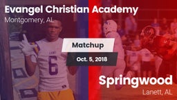 Matchup: Evangel Christian Ac vs. Springwood  2018