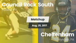 Matchup: Council Rock South vs. Cheltenham  2017
