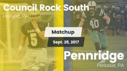 Matchup: Council Rock South vs. Pennridge  2016