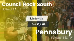 Matchup: Council Rock South vs. Pennsbury  2016