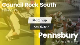 Matchup: Council Rock South vs. Pennsbury  2017