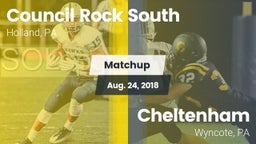Matchup: Council Rock South vs. Cheltenham  2018