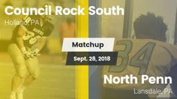 Matchup: Council Rock South vs. North Penn  2018