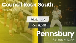 Matchup: Council Rock South vs. Pennsbury  2018