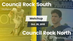 Matchup: Council Rock South vs. Council Rock North  2018