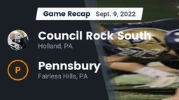 Recap: Council Rock South  vs. Pennsbury  2022
