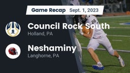 Recap: Council Rock South  vs. Neshaminy  2023