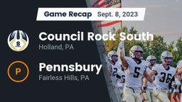 Recap: Council Rock South  vs. Pennsbury  2023