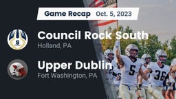 Recap: Council Rock South  vs. Upper Dublin  2023